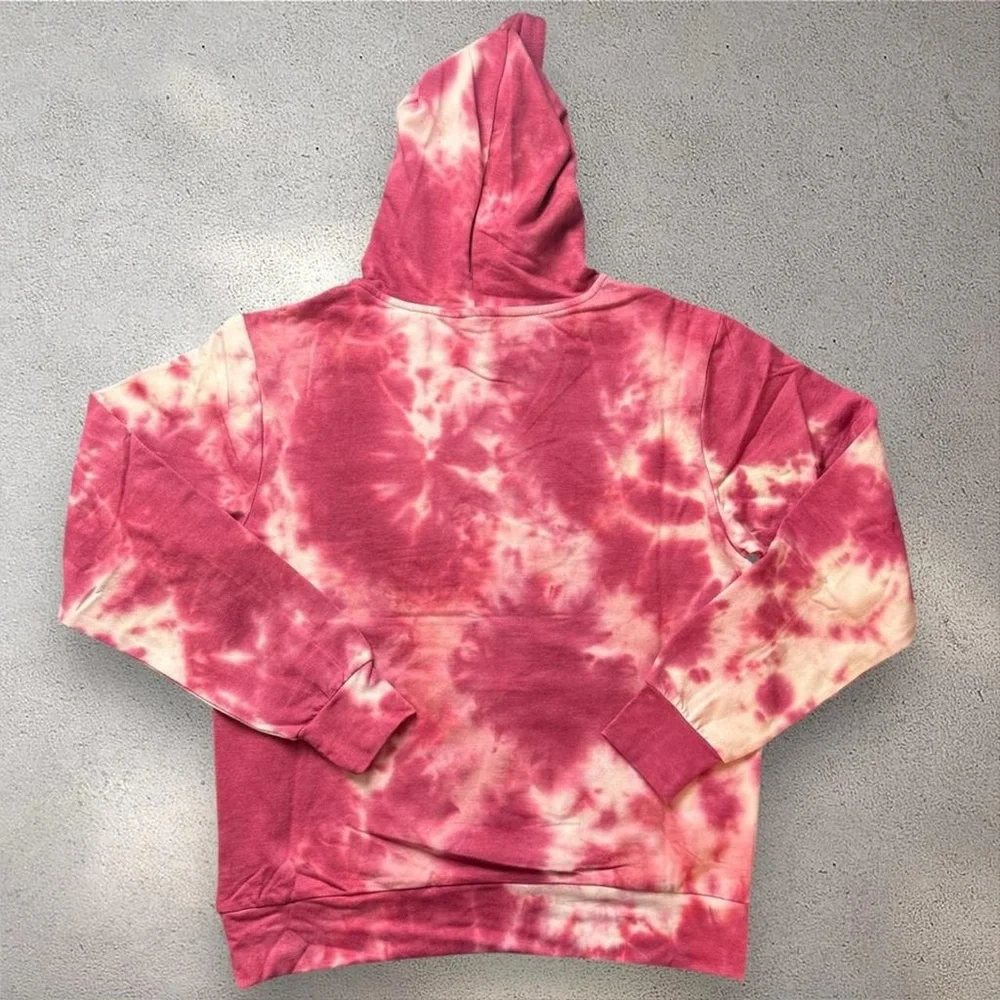 Cheech & Chong Buds Tie Dye Hoodie Medium‎ Stoner Comedy Pullover